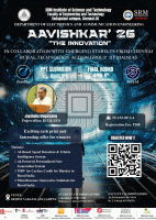 AAVISHKAR’26 – Hackathon National Level Innovation Hackathon Poster